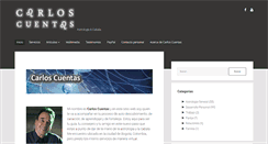 Desktop Screenshot of carloscuentas.com