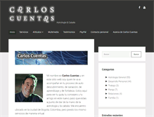 Tablet Screenshot of carloscuentas.com